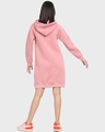 Shop Women's Pink Hoodie Dress-Design