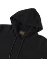 Shop Women's Black Flare Sleeve Hoodie