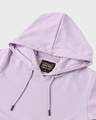 Shop Women's Purple Flare Sleeves Hoodie