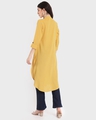 Shop Women's Mustard Long Kurta-Design