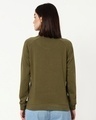 Shop Women's Olive Sweatshirt-Design