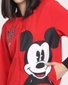 Shop Women's Red Mickey Graphic Printed Jacket
