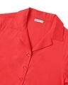 Shop Women's Solid Resort Boxy Red Shirt