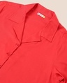 Shop Women's Solid Resort Collar Curvy Shirt