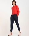 Shop Women's Red Short Sweatshirt-Full