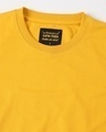 Shop Women's Yellow Sweatshirt With Tie Up