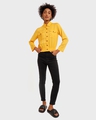 Shop Women's Yellow Waist Top-Full