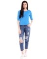 Shop Women's Solid Stylish Casual Top-Full