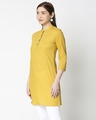 Shop Women's Solid Yellow Short Kurta-Design