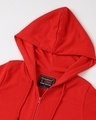Shop Women's Red Zipper Hoodie