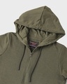 Shop Women's Olive Zipper Hoodie