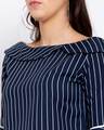 Shop Krislon Synthetics Women's Striped Top with Bell Sleeve-Full