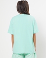 Shop Women's Sun-Kissed Green Oversized T-shirt-Design