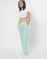 Shop Women's Sun-Kissed Green Pyjamas-Full