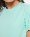 Shop Women's Sun-Kissed Green T-shirt