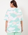 Shop Women's Sun-Kissed Plus Size Camo Oversized Fit T-shirt-Design