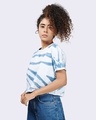 Shop Women's Surf Tie Dye Crop T-Shirt Boxy Fit-Design