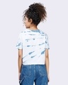 Shop Women's Surf Tie Dye Crop T-Shirt Boxy Fit-Full