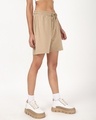 Shop Women's Taupe Brown Shorts-Full
