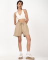 Shop Women's Taupe Brown Shorts