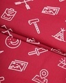 Shop Women's Red Travel AOP Pyjamas