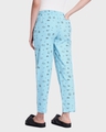 Shop Women's Blue All Over Travel Doodle Printed Pyjama-Design