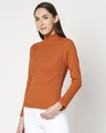 Shop Women's Turtle Neck Full Sleeves T-Shirt-Design