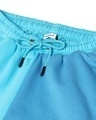 Shop Women's Upbeat Blue Plus Size Half N Half Shorts