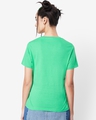 Shop Women's Varsity Green T-shirt-Design