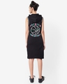 Shop Women's Black Premium Basket Ball Typography Relaxed Fit Dress-Design