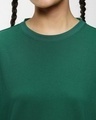 Shop Women's Verdant Green Oversized T-shirt