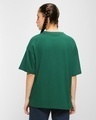 Shop Women's Verdant Green Oversized T-shirt-Design