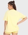 Shop Women's Wax Yellow Better Together Typography Oversized T-shirt-Design