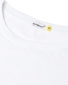 Shop Women's White 100% Cute Graphic Printed Boyfriend T-shirt