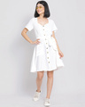 Shop Women's White A-Line Dress