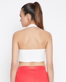 Shop Women's White Active Comfort Fit Crop Top-Design