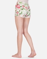Shop Women's White All Over Floral Printed Shorts-Design