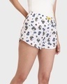 Shop Women's White All Over Printed Boxers-Front