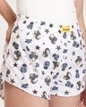Shop Women's White All Over Printed Boxers