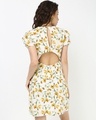 Shop Women's White All Over Floral Printed Mini Dress-Design