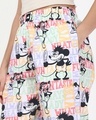 Shop Women's White Mickey All Over Printed Pyjamas