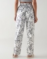 Shop Women's White All Over Printed Pyjamas-Design