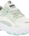 Shop Women's White & Green Exxy 2.0 Casual Shoes