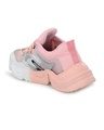 Shop Women's White & Pink Color Block Sneakers-Design