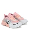 Shop Women's White & Pink Color Block Sneakers