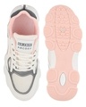 Shop Women's White & Pink Stellify Star Casual Shoes-Full