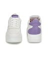 Shop Women's White & Purple Sneakers