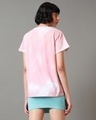 Shop Women's Pink & White Attempting To Adult Graphic Printed Boyfriend T-shirt-Design