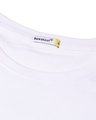 Shop Women's White Baby Yoda Back Graphic Printed Boyfriend T-shirt