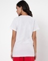 Shop Women's White Balamciaga Graphic Printed Boyfriend T-shirt-Design